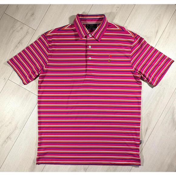 Other - Ak-Chin Southern Dunes Golf Club Striped Golf Men Shirt Size Medium